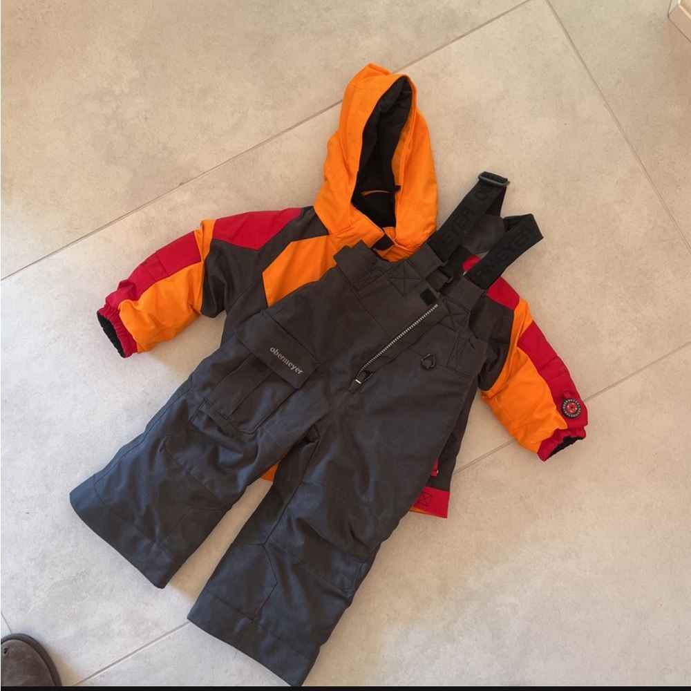 Boys Obermeyer pant and jacket outfit.